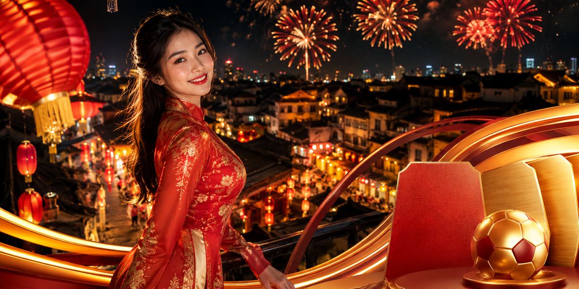 Người chơi cá cược bóng đá tại Hà Nội trong trang phục áo dài truyền thống